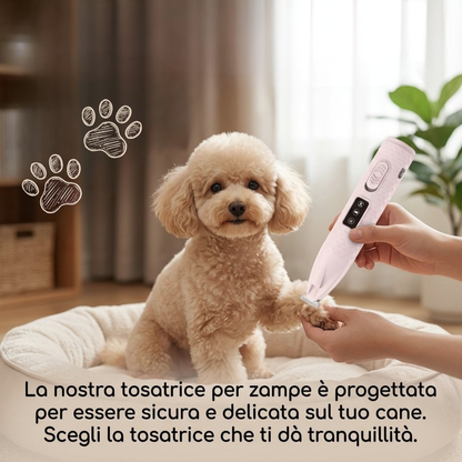 Tosatrice Zampe per cane